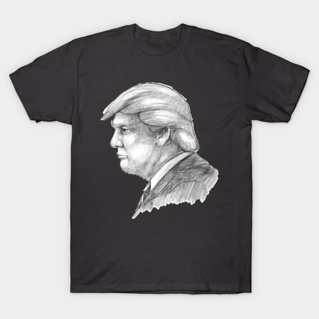 donald trump president T-Shirt by mkstore2020